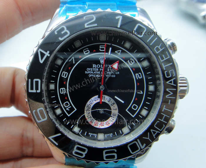 NEW Rolex Yacht-Master II Black Face Ceramic Bezel